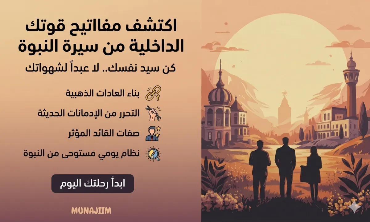 كتاب من هدي النبوة مفاتيح القوة النفسية والانضباط الذاتي